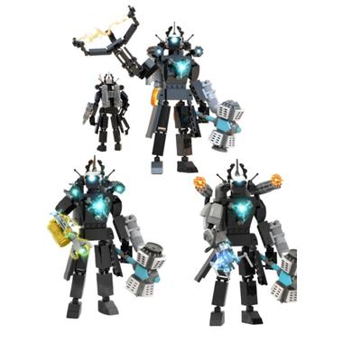 Blocchi da Costruzione Moc Skibidi Toilet Titan HUmmer Monitor Man 4.0 5.0 Camerman Speakerman Mattoncini Modello Fai da Te Giocattoli Per Bambini Giocattoli Regalo