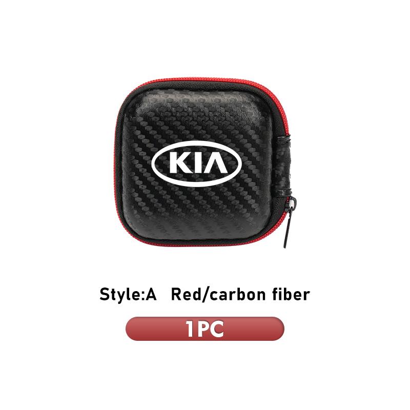 For KIA 1Pcs Portable Case Storage Bags Protective Zipper Carry EVA Bags K5 Cerato Proceed Venga Stonic Picanto Sorento Stinger