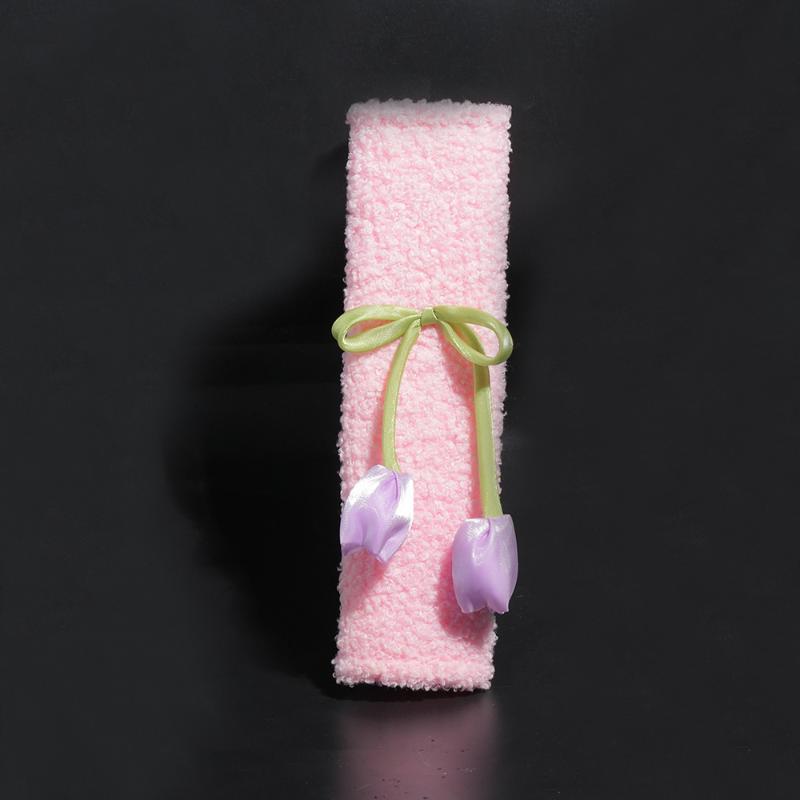 Seat Belt Shoulder Protector Premium All Season Tulip Decorative Safety Shoulder Pads For Car Interiors