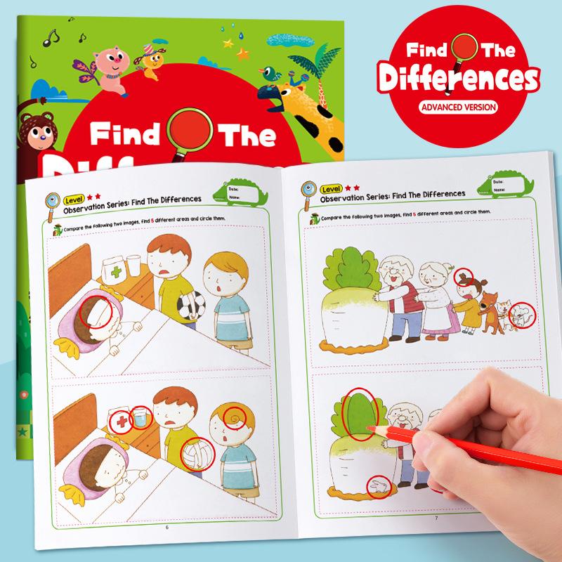 

1 Set Find Something Games Visual Discovery Challenge Finding Differences Fun Book Pictures And Illustrations