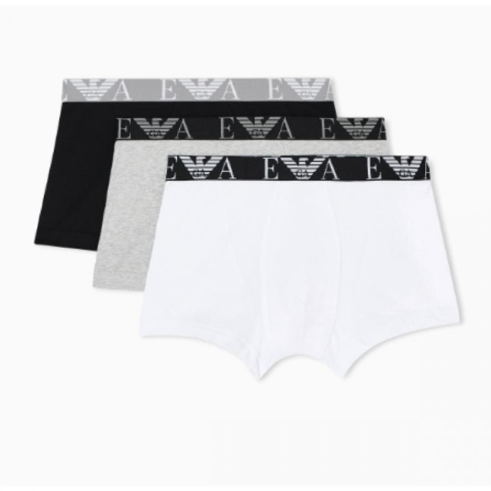 Emporio Armani Men S Big Eagle Logo Banding 3pack drawerS  0816163157 S(95)