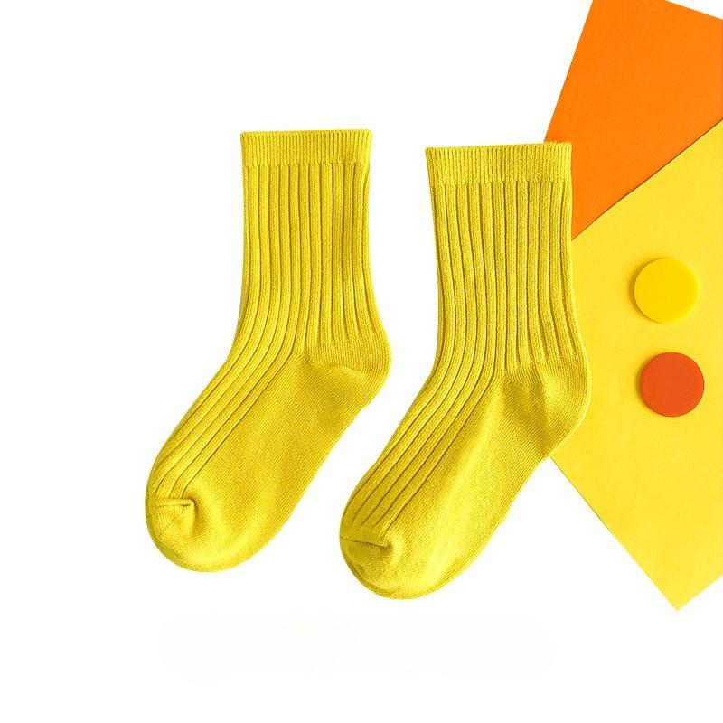 

Children s Mid-calf Socks Combed Cotton Candy Socks Macaron Children s Socks Baby Socks Individual Packaging Children s Socks M