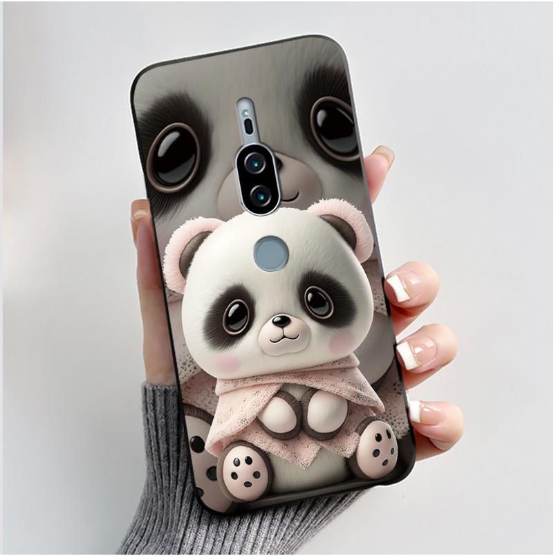 Fodral För Sony Xperia XZ2 Premium Silikon Mjuk Lyxig Söt Kärlek Kanin Baksida För Xperia XZ2premium H8166 H8116 SO-04K Fodral