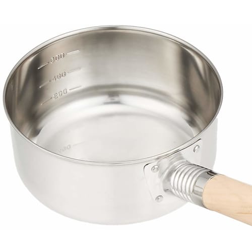 EBM 18-8 Water Ladle (with Measuring Scale) 500cc Small 12cm