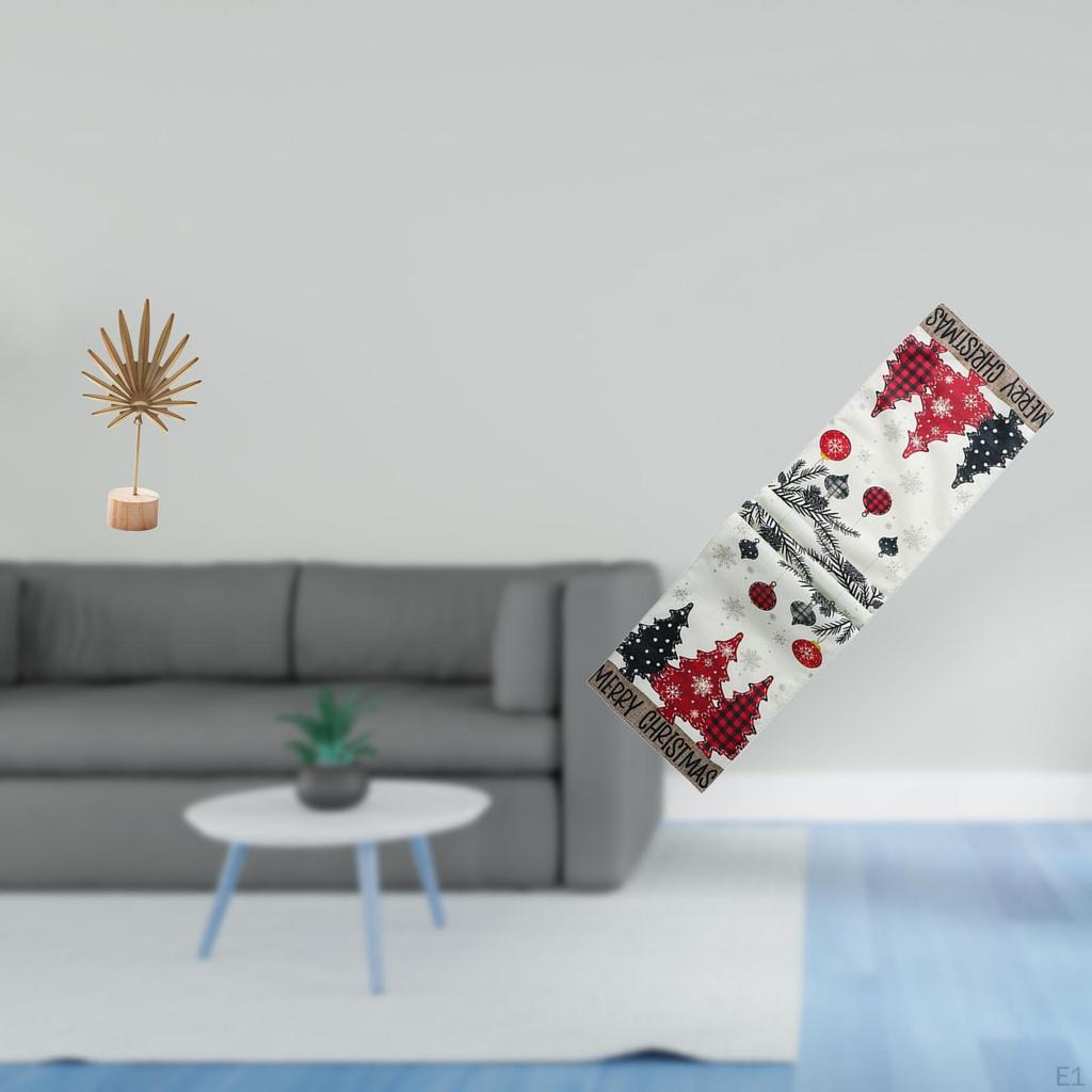 Nordic Abstract Metal Sculpture Figurine Ornament for Table Party Home with Christmas Runner