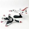 1/72 Scale US F-16C Thunderbirds Aerobatic Team Alloy Model Ornament