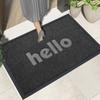Modern Simple Rubber Floor Mat Polyester Commercial Hotel Supermarket Dust Carpet Entrance Door Door Mat