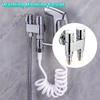 Dual Control Washing Machine Faucet Brass Toilet Triangle Valve Durable Water Stop Faucet  Bathroom