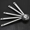 High-quality Stainless Steel Measuring Spoon Blending 5/10/15/20/30ML Coffee Scoop Thicken Powder Spoon Coffee