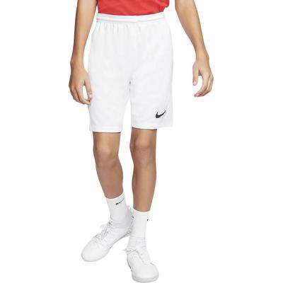 Dri-Fit Spark Wygodne Miękkie Przyjazne dla Skóry Szybkoschnące Szorty Szorty Dziecięce Białe HF0531-100