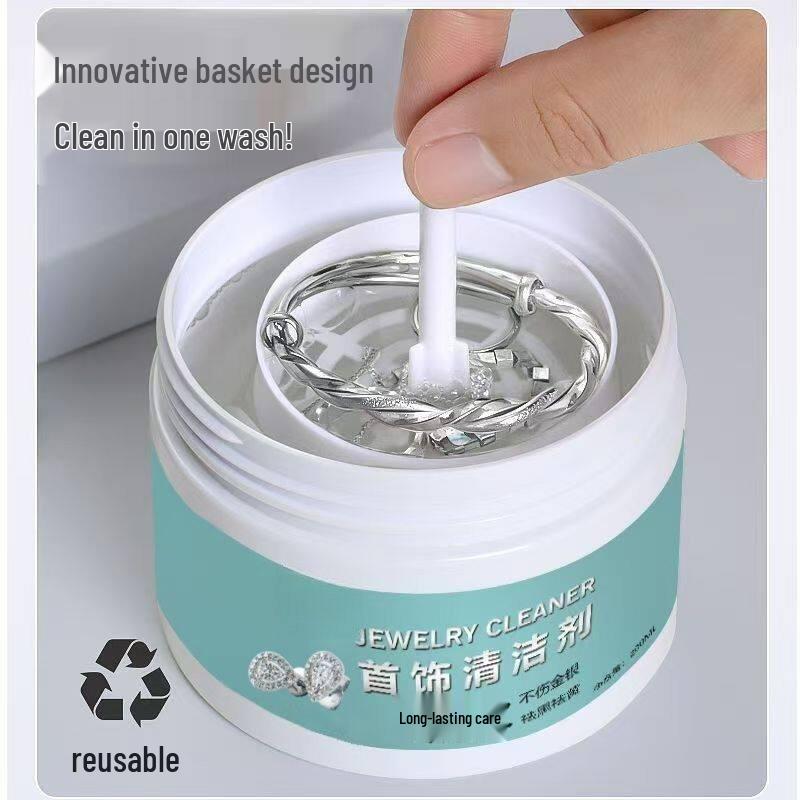 Silver Jewelry Cleaner Spray - Anti-Oxidation Maintenance for Pure Silver Necklaces and Earrings