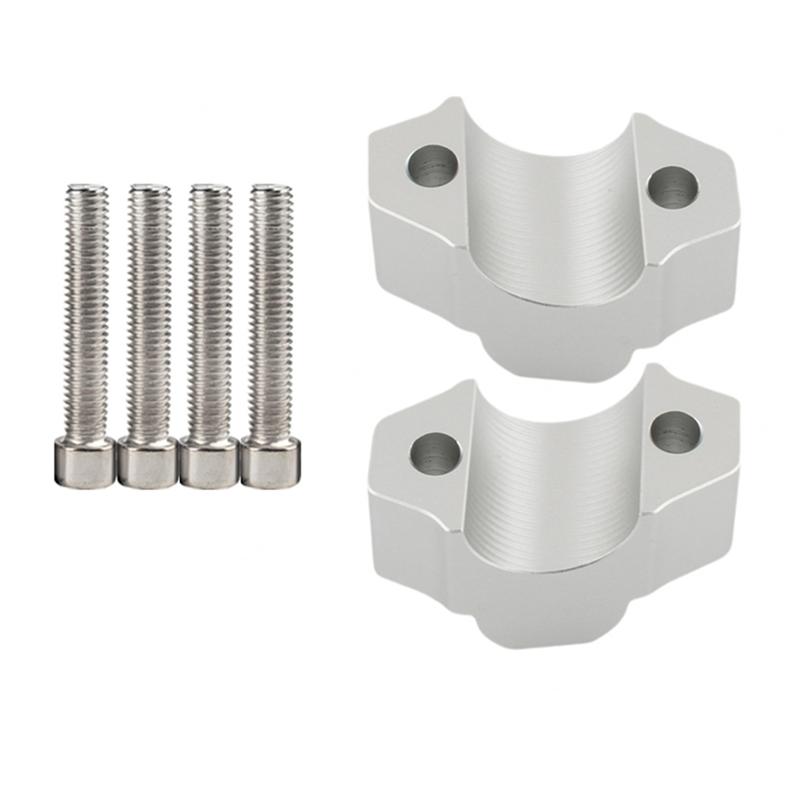 

Handlebar Riser Clamp For XSR900 XSR-900 XSR-900 2016-2024 Motorcycle Accessory Drag Handle Bar Extension Adapter серебряный