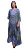 Phagun Giraffe & Zebra Animal Skin Beach Kaftan Bikini Cover up Womena    s Maxi Dress Long