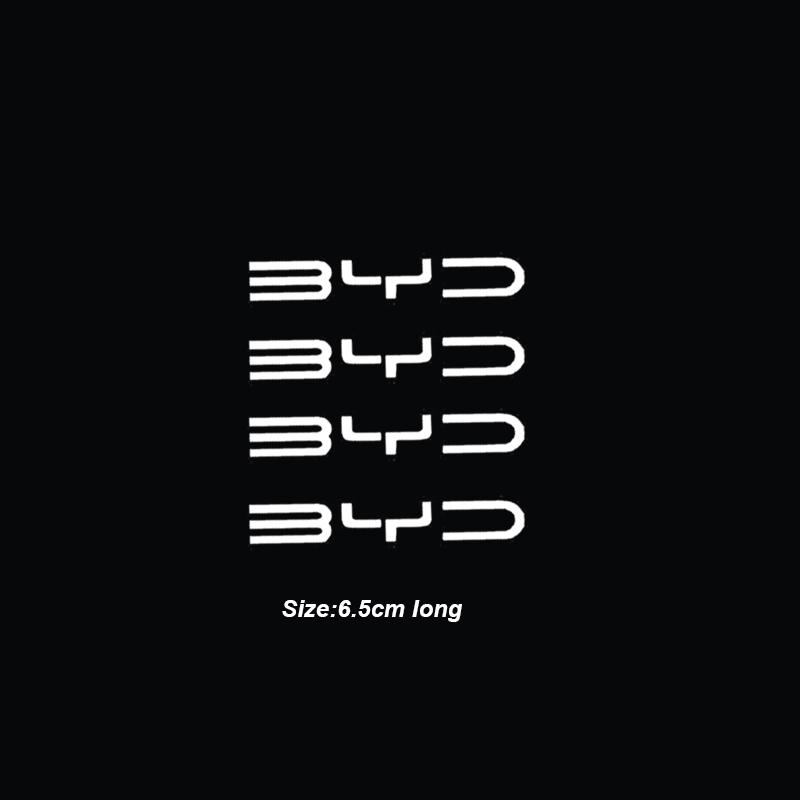 

4Pcs Car Sticker Decal For BYD Atto 3 Act 3 Tang F3 E6 Dmi Yuan plus Song plus ev f0 f3 Qin Pro