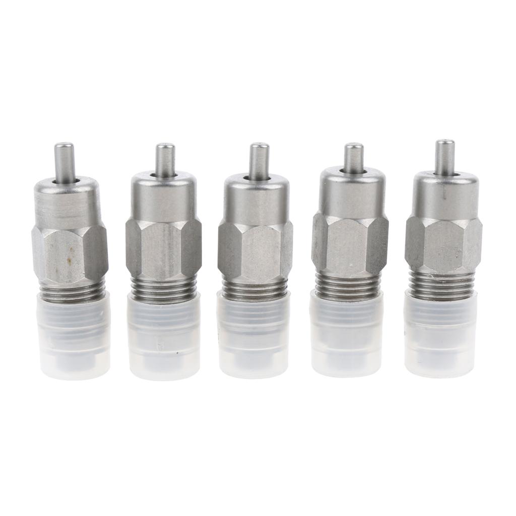 5 Pieces Poultry Nippler Waterer Automatic Feeder for Chicken Duck Rabbit