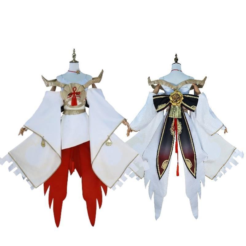 Sweet And Fresh Konan Cosplay Outfit White Crane Style Naruto Costume