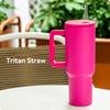 Straws for Simple Modern 40 oz Tumbler, 12.2" Extra Long Replacement Straw for Simply Modern 40oz Cups, Clear Tritan Plastic, BPA Free,Reble Drinking
