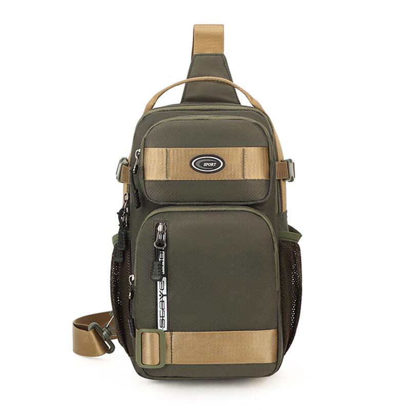 

Мужская многофункциональная нагрудная сумка через плечо