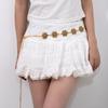 Atmospheric metal waist chain, women's adjustable dress waist, multi-layer premium chain belt.