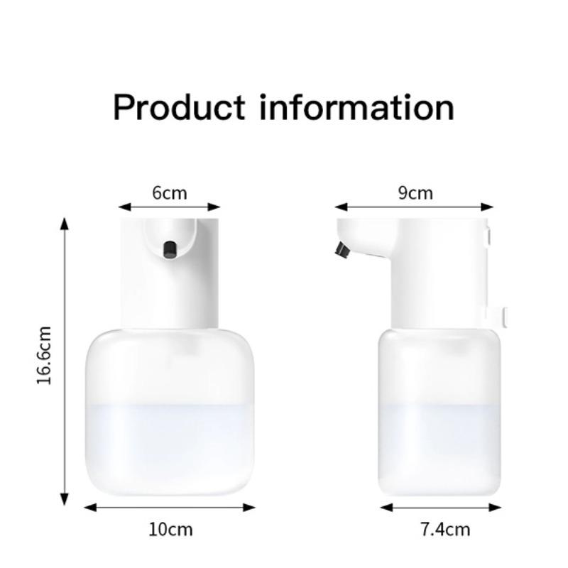 500ML Intelligent Automatic Senor Soap Dispenser Rechargeable 4Gears Foam/Gel Model Smart Hand Washing Machine For Hotel School