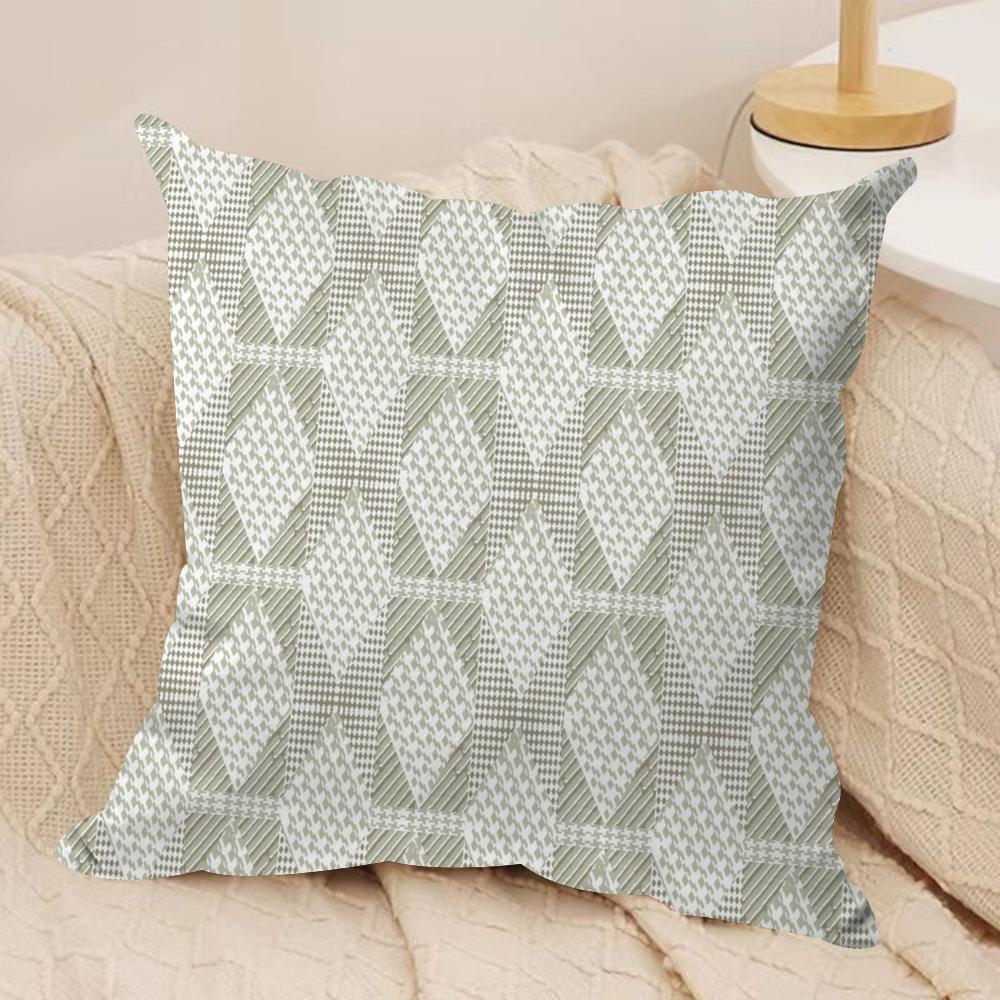 Fashion And Luxury Cushion Cover Pillowcase Ultra Soft Skin Friendly Fabric Cloud Like Comfort Concealed Zipper