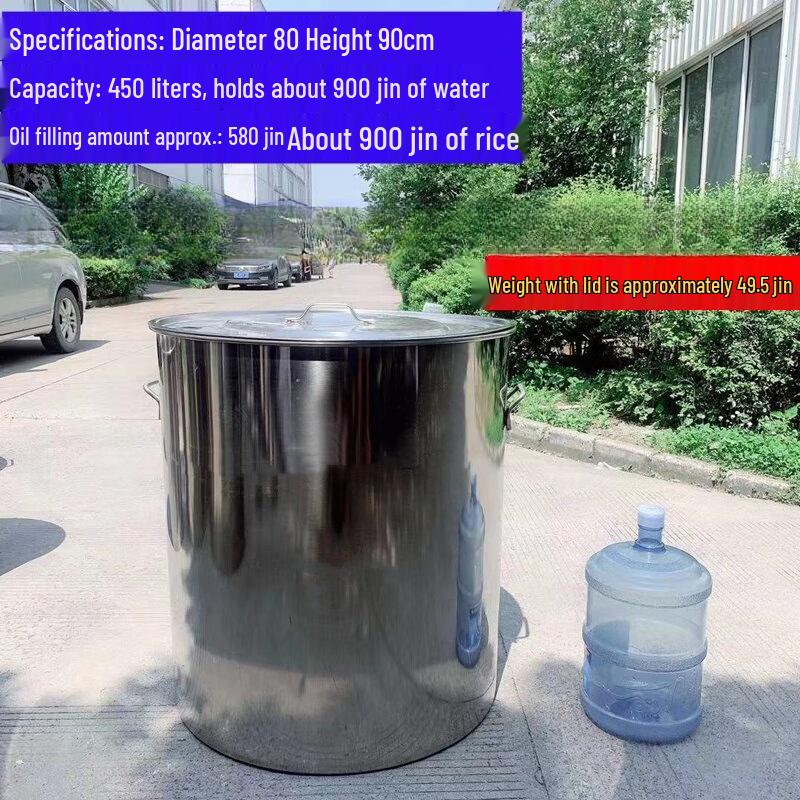 JPHZNB Thick Stainless Steel Stock Pot with Lid