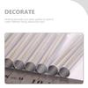 15Pcs Metal Wind Chime Tubes DIY Aluminum Tone Pipes for Outdoor Indoor Decoration DIY Crafting Hanging Pendant Garden Yard Wind