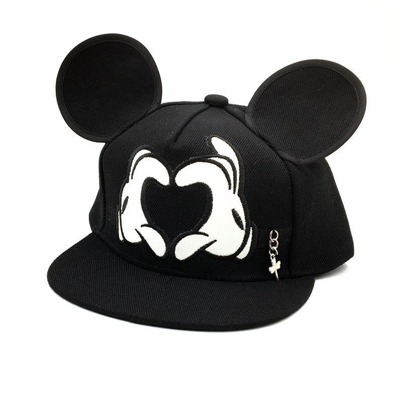 New Children's Mickey Mouse Cap Cartoon Lovely Baseball Cap For Kids Girls Boys Snapback Hat
