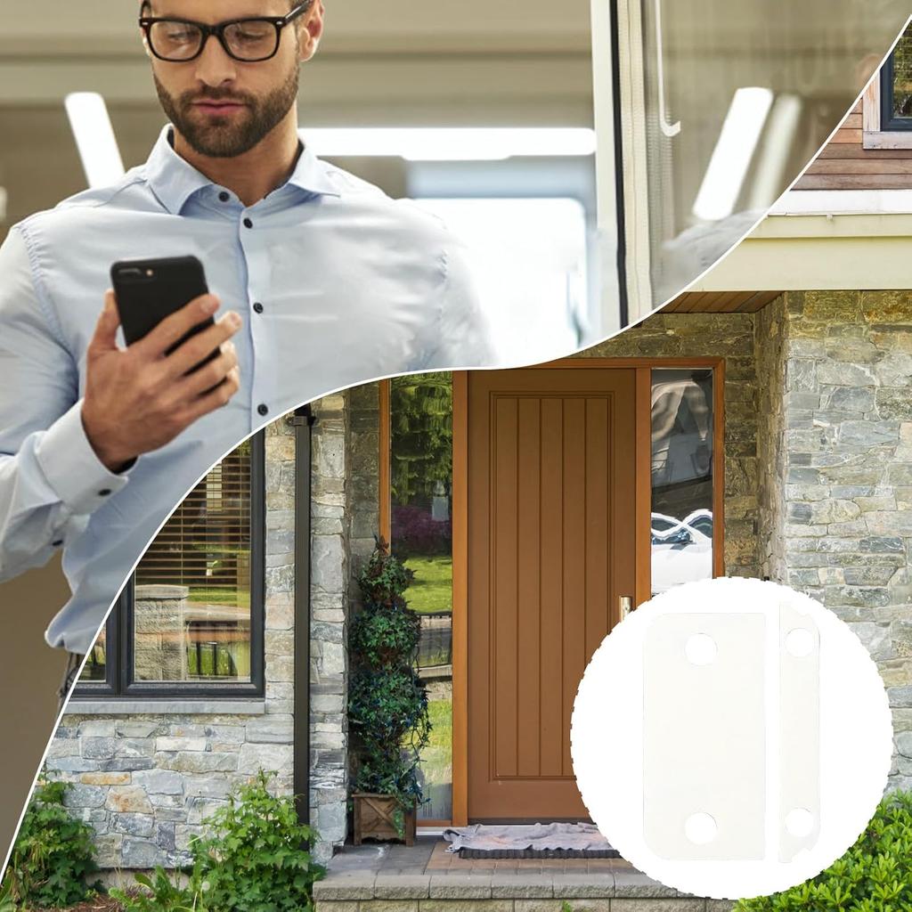 40pcs Adhesive Replacement Tapes for Ring Alarm Contact Sensor 2nd Gen, Premium 20 Sensor Pads & 20 Magnetic Pads Strong Double-Sided Sticky Strips