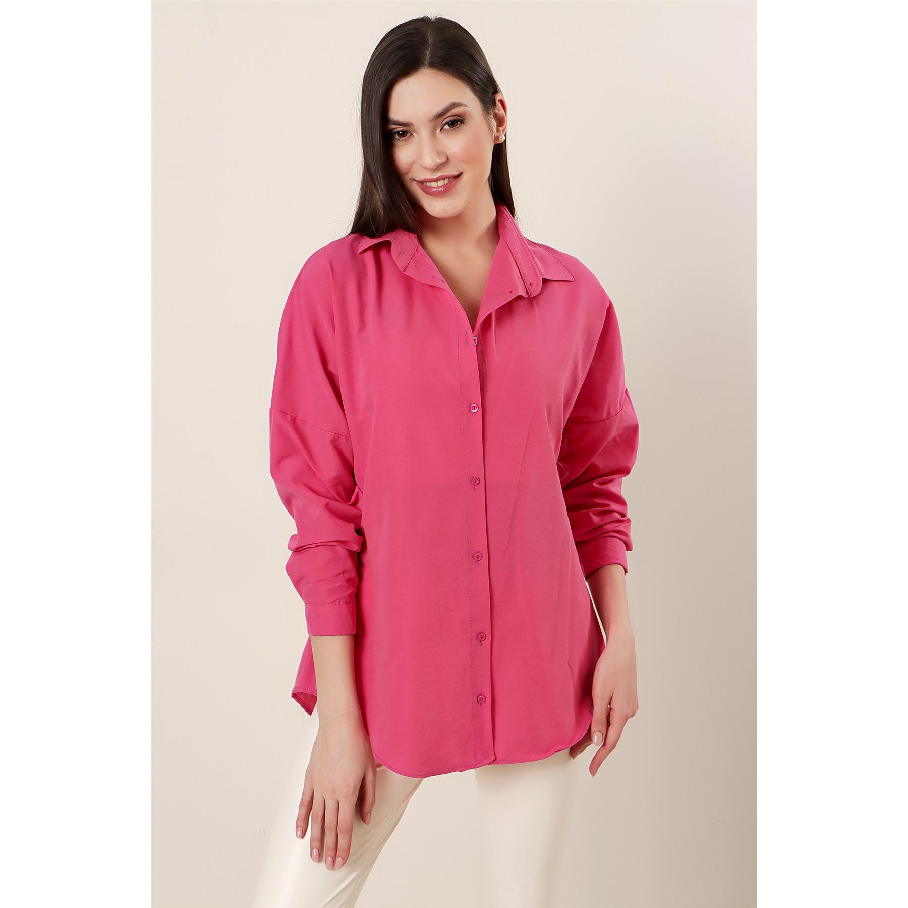 

Длинная базовая рубашка оверсайз