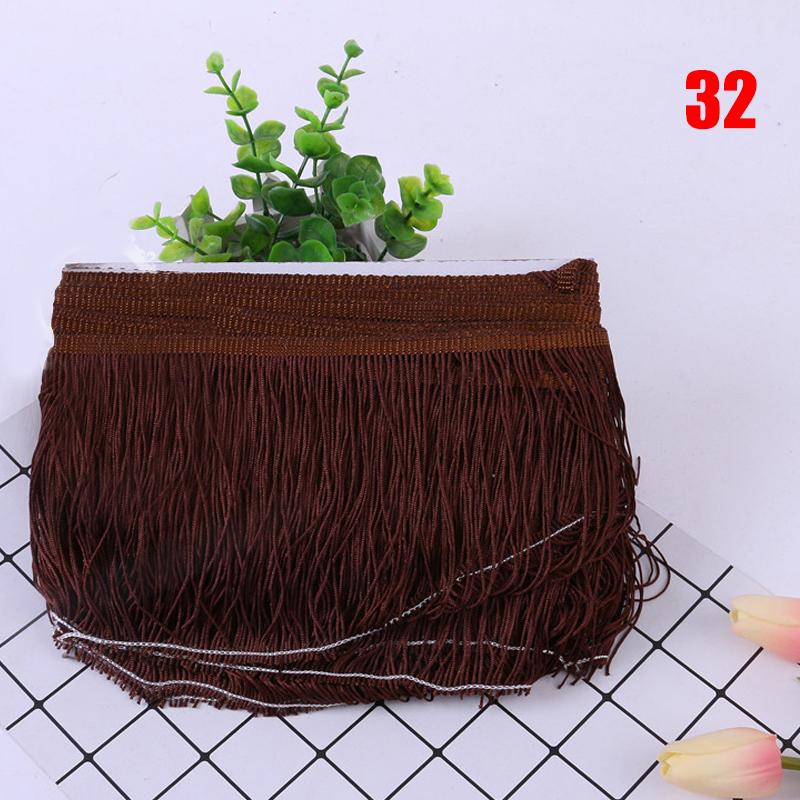 10 metrů latinská třásňová krajka makramé 15cm krajková ozdoba třáseň rayon DIY samba taneční šaty jevištní oděv šicí doplněk