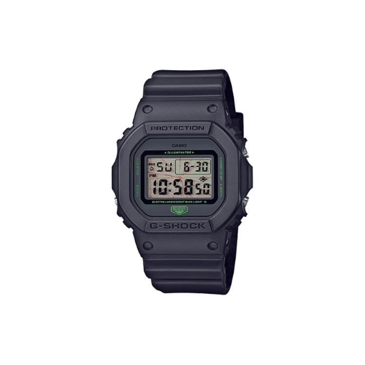 CASIO Men G-SQUAD Series Black Watch DW-5600MNT-1JR DW-5600MNT-1JR Dark Gray Watch Dial