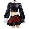 Anime New EVA Asuka Langley Soryu Cosplay Costume Shikinami Asuka Langley EVA Rock Band Outfit Girl Women Top Skirt Wig Sexy Set