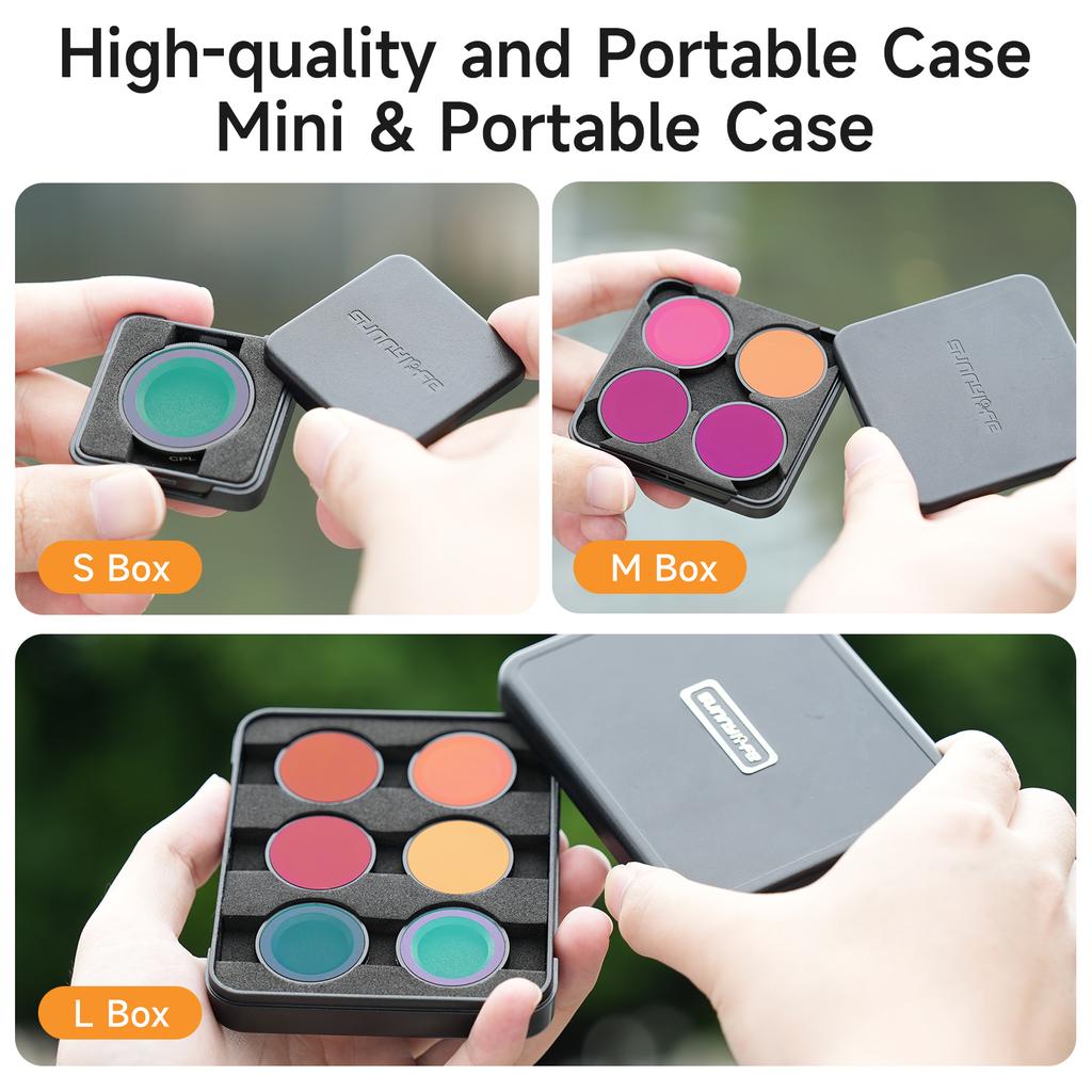 Lens Filter For DJI Osmo Nano MCUV CPL ND8/16/32/64 NDPL Black Mist 1/4 Lens Filter Set For DJI Osmo Nano Camera Accessories