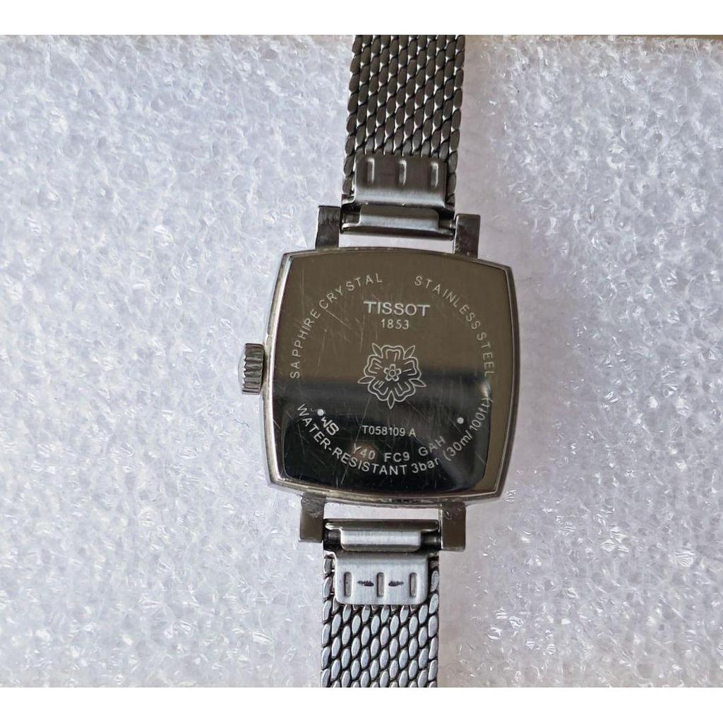 Used TISSOT Square Ladies Watch Mesh