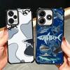 Doodle Style Shark Collage Soft Phone Case For Xiaomi Redmi Note 14 15 Pro Plus 13 12 11S 11T 5G 10 9S 9 Plating Anti-Fall Funda