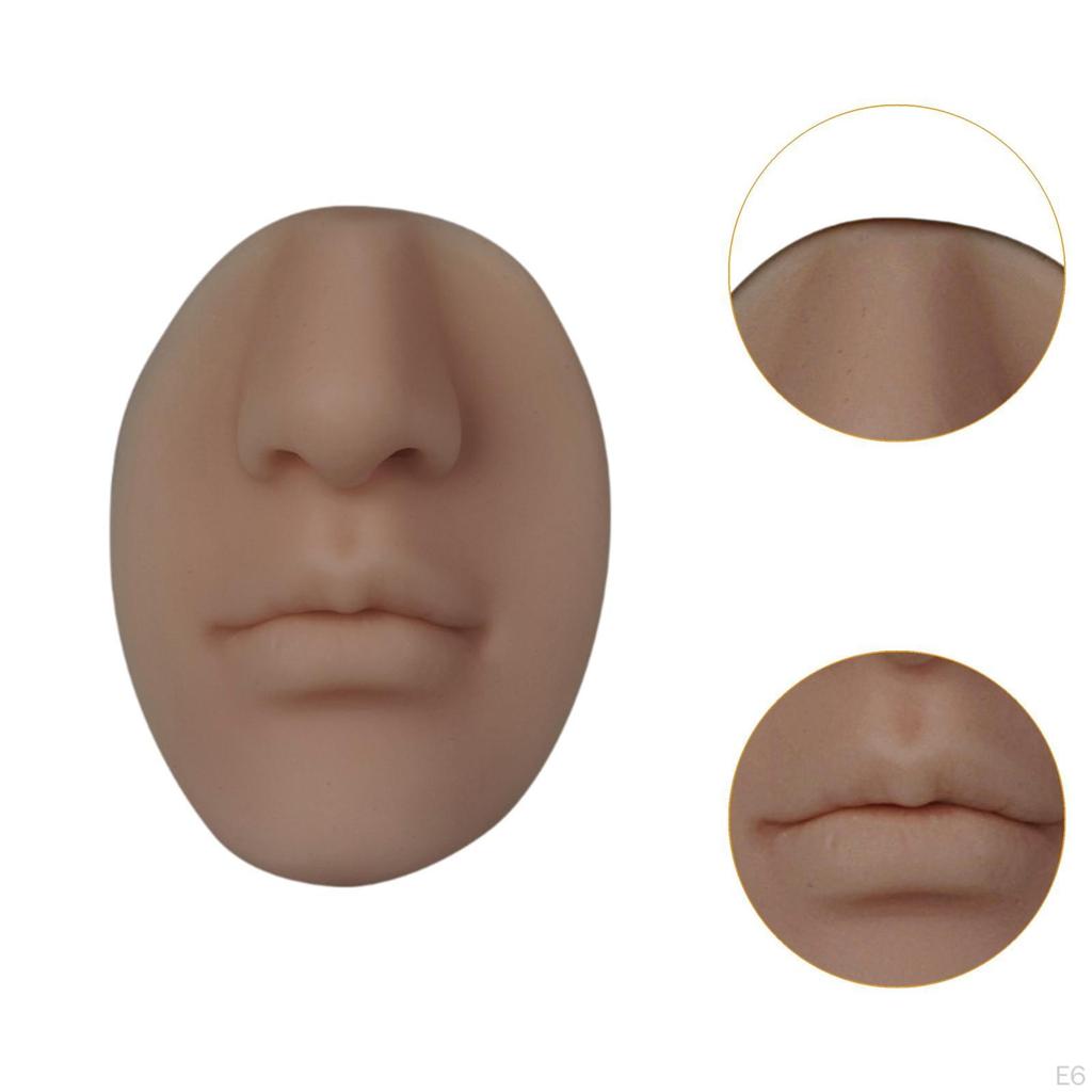 Creative Realistic Nose Silicone Soap Dispenser for Liquid, Wall Mounted, Suitable Bathroom,