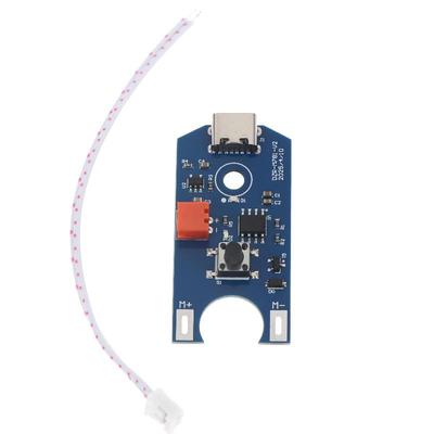 Usb Rechargeable Mini Motor Drive Mainboard Type C Portable Driver Control Board With Switch For Diy Garlic Cutter Water Pump