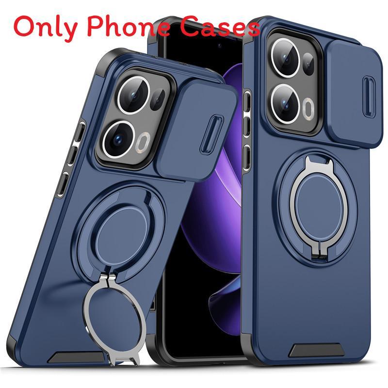 Oppo A6 Pro Realme15 Tpu Pc Metal Kickstand Shockproof Protective Case For Kids Teens
