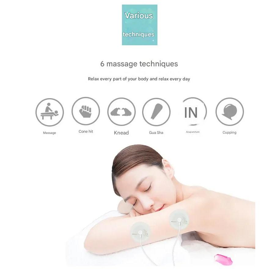 Mini Portable Cervical & Shoulder Massager - Wired Acupoint, Pulse, Whole Body Use