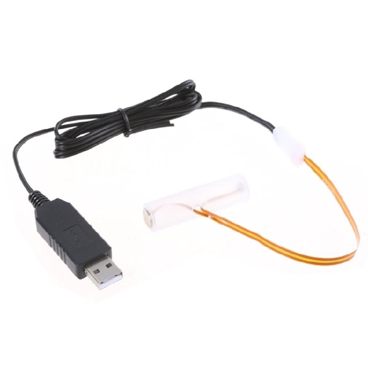 USB Power Converter AA Battery Eliminators Replace 3Pcs 1.5V AA LR6 Batteries for Remote Control LED Lights Electronic