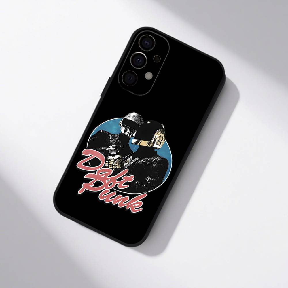 D-Daft Punk Band Black Cover Phone Case For Samsung S25,S24,S21,S22,S23,S30,Ultra,S20,Plus,Fe,Lite,5G Samsung S25ULTRA