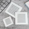 1Pc 100-250mm Aluminum Alloy Air Vent Grille Air System Net Cover Screen Exhaust Outlet Square Heating Cooling Vents Plate