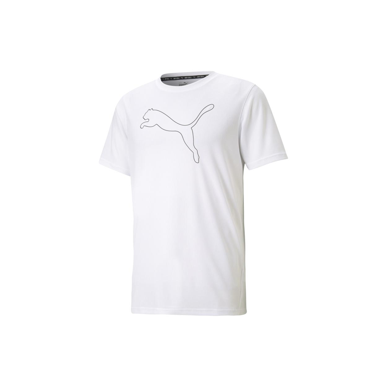 PUMA Performance Cat Training Tee White Men s 520315-02 XL