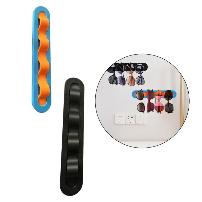 Pack of 2 Space Saving Wall Mounted Organizers for Eyewear Small Items Storage Glasses Sunglasses Stand