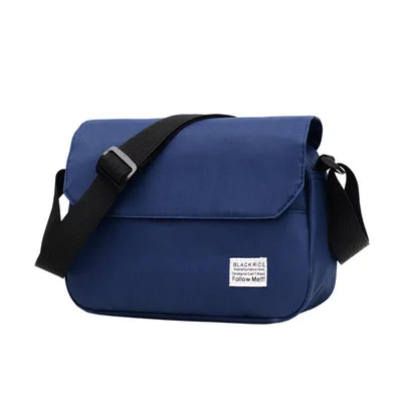 

Men Small Oxford Shoulder Messenger Bags Solid Leisure Satchels Crossbody Fashion Street Bags For Male Cross Body Casual 2022 синій