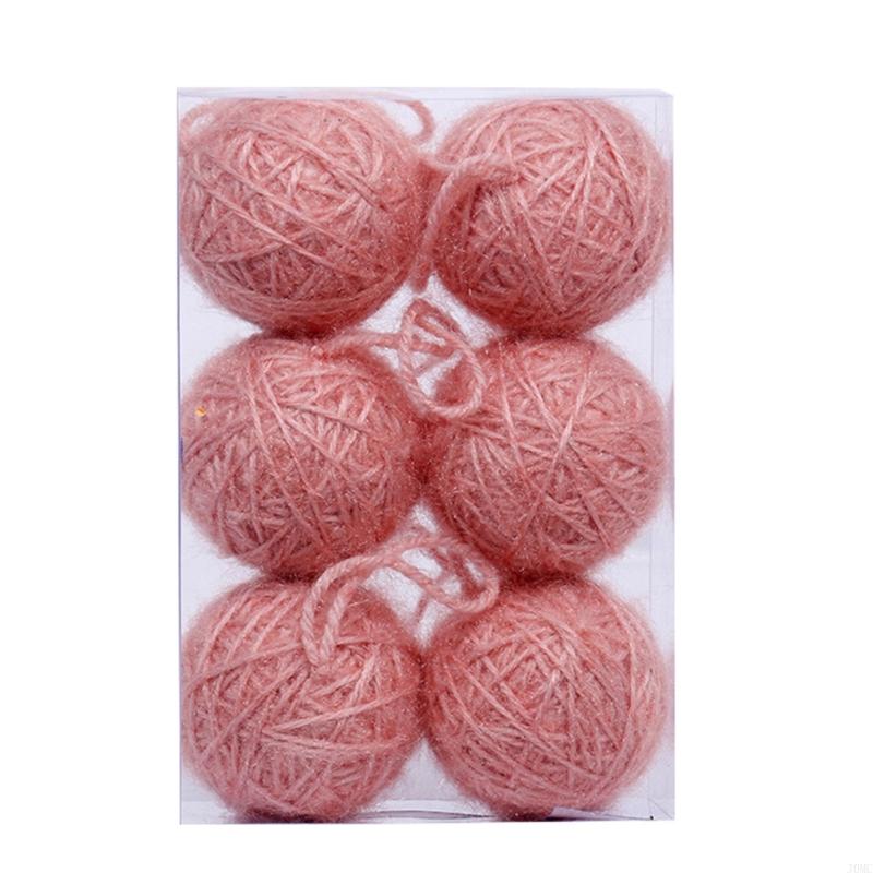 

Luxurious Faux Wool Holiday Ornament Elegant European Designs For Kids And Pet J0MC рожевий