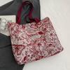 Large Capacity Single Shoulder Handbag for Women New Canvas Bag for Women Ins Versatile Shopping Commuter Tote Bag for Women