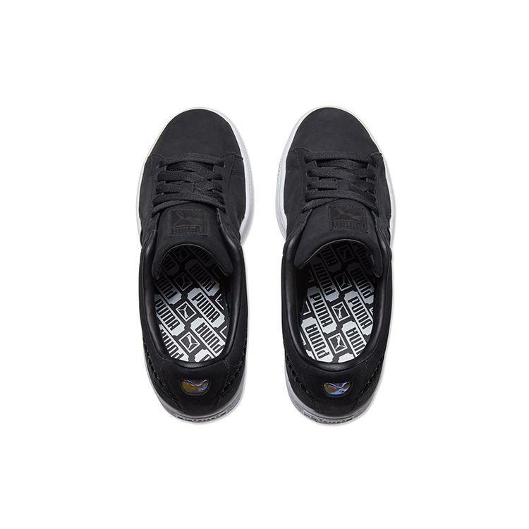 Puma Basket Comfortable Versatile Low-Top Sneakers Women sneakers Black 369318-01