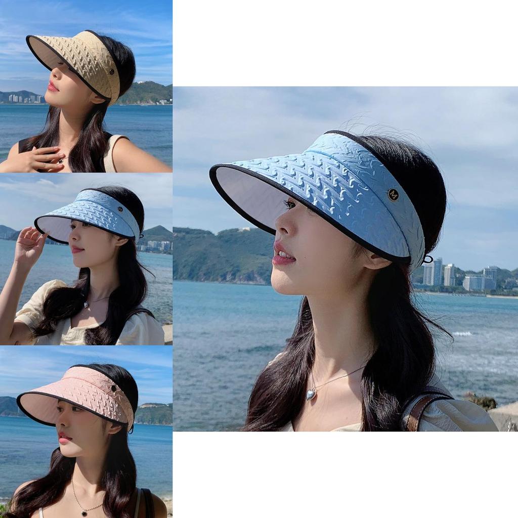 Summer Outing Sun Hat With Large Brim Breathable Sunshade For Women And Casual Wear